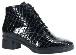 Boots<Hartjes - Wijdte G - 1903 - Zwart - Uitneembaar voetbed