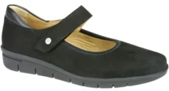 Bandschoenen<Hartjes - Wijdte H - 90162 01 - Zwart - Uitneembaar voetbed