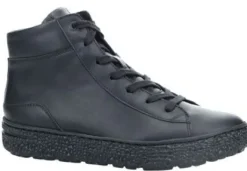 Boots<Hartjes - Wijdte H - 1404/10 - Zwart - Uitneembaar voetbed