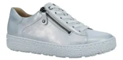 Veterschoenen<Hartjes - Wijdte H - Phil - 162 1402 59 - Zilver - Uitneembaar voetbed