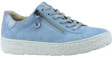 Veterschoenen<Hartjes - Wijdte H - Phil - 162.1401 - Jeans - Uitneembaar voetbed