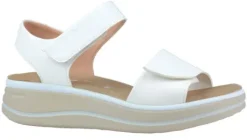 Sandalen<Hartjes - Wijdte H - 132.2002 Woogie - Wit - Uitneembaar voetbed