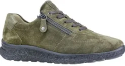 Veterschoenen<Hartjes - Wijdte K - 162 1616 - Groen - Uitneembaar voetbed