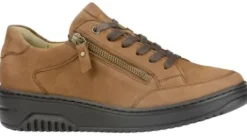 Veterschoenen<Hartjes - Wijdte K - 162.1710 74.00 - Middenbruin - Uitneembaar voetbed