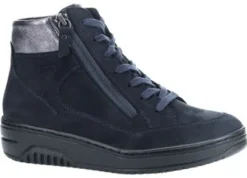 Boots<Hartjes - Wijdte K - 1707/21 - Blauw - Uitneembaar voetbed