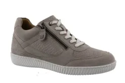 Veterschoenen<Helioform - Wijdte H - 282 001 0130 - Taupe - Uitneembaar voetbed