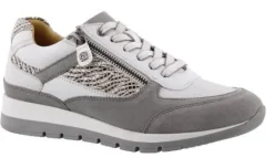 Veterschoenen<Helioform - Wijdte H - 281 001 0355 - Grijs - Uitneembaar vioetbed