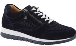 Veterschoenen<Helioform - Wijdte H - 249.001.0170 - Blauw - Uitneembaar Voetbed