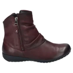 Korte Halfhoge Laarzen<Josef Seibel - Naly 61 - 79724 VL971 410 - Bordeaux - Uitneembaar voetbed