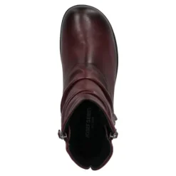 Korte Halfhoge Laarzen<Josef Seibel - Naly 61 - 79724 VL971 410 - Bordeaux - Uitneembaar voetbed