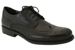 Veterschoenen<Lloyd - Wijdte F - Tampico - Zwart - Uitneembaar voetbed