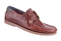 Veterschoenen<Lloyd - Wijdte F - 14435 Eldir 03 - Cognac - Uitneembaar voetbed