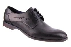 Veterschoenen<Lloyd - Wijdte F - Namir 13076 20 - Zwart - Uitneembaar voetbed