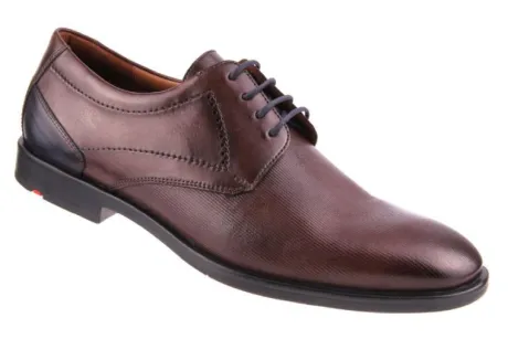 Veterschoenen<Lloyd - Wijdte K - Kalmat 13351 07 - Bruin - Uitneembaar voetbed