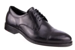 Veterschoenen<Lloyd - Wijdte K - Kanus - 24854 00 - Zwart - Uitneembaar voetbed