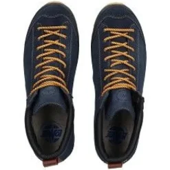 Wandelschoenen|Boots<Lomer - Bio Naturale Mid MTX - 50085 A08 - Blauw - Uitneembaar voetbed