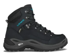 Wandelschoenen|Boots<Lowa - Renegade Mid - Xsmal - GTX - Zwart - Uitneembaar voetbed