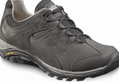 Wandelschoenen|Veterschoenen<Meindl - caWijdte K - Caracas 3877 01 - Zwart - Uitneembaar voetbed