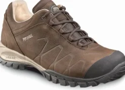 Wandelschoenen|Veterschoenen<Meindl - Extra Breed - Badia - Bruin - Uitneembaar voetbed