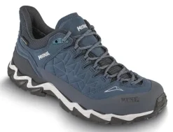 Veterschoenen<Meindl - Extra smal - ca F Wijdte - Sion Lady GTX - Blauw - Uitneembaar voetbed