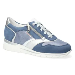 Veterschoenen<Mephisto - ca H wijdte - Ereen 6904 - Blauw - Uitneembaar voetbed
