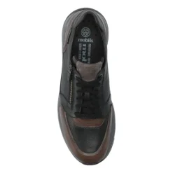 Veterschoenen<Mephisto - ca K wijdte - Isaac -5146273 - Zwart - Uitneembaar voetbed