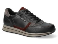 Veterschoenen<Mephisto - ca Wijdte H - Gilford - 5145995 - Zwart - Uitneembaar voetbed