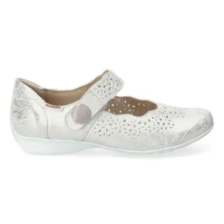 Bandschoenen<Mephisto - Fabienne 35330 - Licht beige - Uitneembaar voetbed