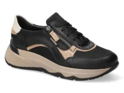 Veterschoenen<Mephisto - Laonie - 5146230 7800 - Zwart - Uitneembaar voetbed