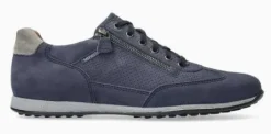 Veterschoenen<Mephisto - Leon 25545/25505 - Blauw - Uitneembaar voetbed