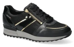 Veterschoenen<Mephisto - Toscana - 1200 8100 - Zwart - Uitneembaar voetbed