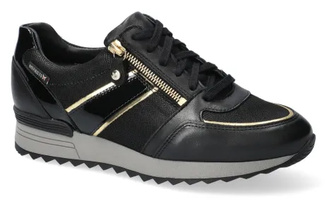 Veterschoenen<Mephisto - Toscana - 1200 8100 - Zwart - Uitneembaar voetbed