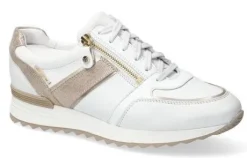Veterschoenen<Mephisto - Toscana 9230 - Wit - Uitneembaar voetbed