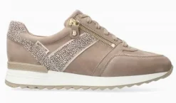 Veterschoenen<Mephisto - Toscana 12218 - Zand - Uitneembaar voetbed