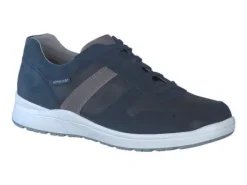 Veterschoenen<Mephisto - Vito - 3669 6145 - Blauw - Uitneembaar Voetbed