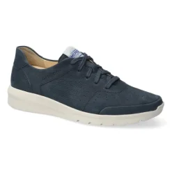 Veterschoenen<Mephisto Mephito - Waren - 3195 - Blauw - Uitneembaar voetbed