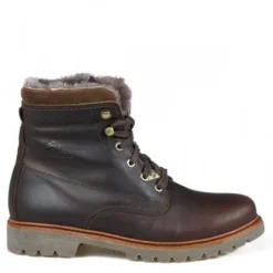 Boots<Panama Jack Panma Jack - Panama Aviator igloo Bruin - Lamsvacht - Uitneembaar voetbed