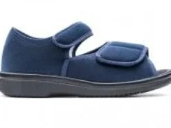 Pantoffels|Pantoffels<Promed - Theramed D1 - Blauw - Uitneembaar voetbed