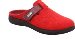 Pantoffel Slippers<Rohde - 6549 43 - Rood - Uitneembaar voetbed