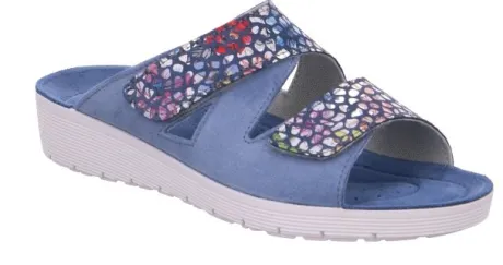 Slippers<Rohde - 1403 - Roma blauw _ Jeansblauw -