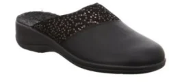 Pantoffel Slippers<Rohde - 2412 Zwart