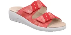 Slippers<Rohde - Wijdte G - 5720 43 - Rood - Uitneembaar voetbed