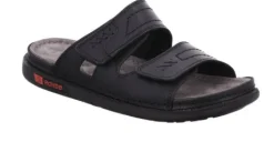 Slippers<Rohde - Wijdte G - 6003 90 - Zwart