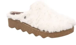 Pantoffel Slippers<Rohde - Wijdte G - Foggia - 6118 13 - Wit - Uitneembaar voetbed