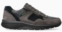 Veterschoenen<Mephisto Sano by - Amori - 3659 1545 - Grijs - Uitneembaar voetbed