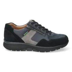 Veterschoenen<Mephisto Sano by - Amory - 3655 36745 - Blauw - Uitneembaar voetbed