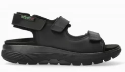 Sandalen<Mephisto Sano van - Wilfried 100 - Zwart - Uitneembaar voetbed