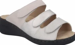 Slippers<Solidus - Wijdte H - 21154 40622 - Grijs - uitneembaar voetbed