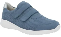 Klittenbandschoenen<Solidus - Wijdte H - 52012 80460 - Jeans - Uitneembaar voetbed