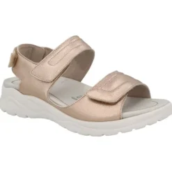 Sandalen<Solidus - Wijdte H - 62216 - Goudkleurig - Uitneembaar voetbed